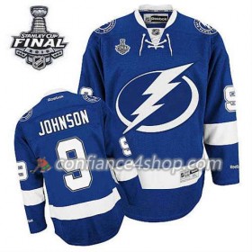Maillot de Hockey Tampa Bay Lightning Tyler Johnson #9 Domicile Bleu royal 2015 Stanley Cup - Homme