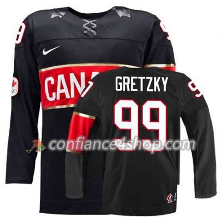 Maillot de Hockey Premier Olympic-Canada Team Wayne Gretzky #99 Third Noir - Homme