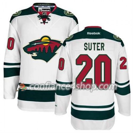 Reebok Maillot de Hockey Minnesota Wild Ryan Suter #20 Extérieur blanc - Homme Reebok Maillot de Hockey Minnesota Wild Ryan Suter #20 Extérieur blanc - Homme