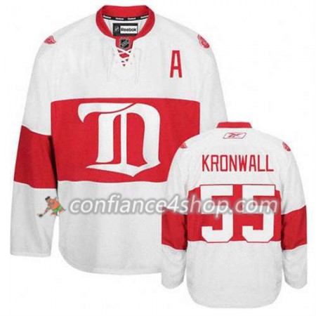Reebok Maillot de Hockey Detroit Red Wings Niklas Kronwall #55 Third blanc - Homme