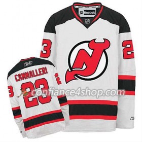 Reebok Maillot de Hockey New Jersey Devils Mike Cammalleri #23 Extérieur blanc - Homme