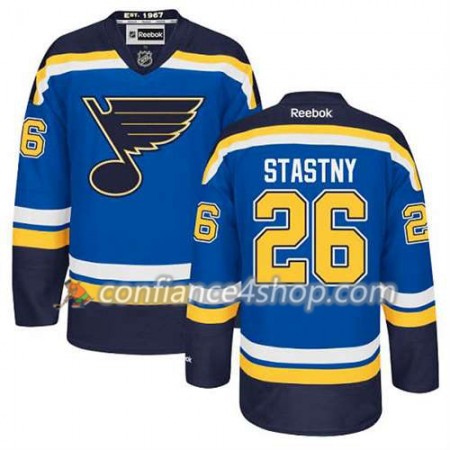 Reebok Maillot de Hockey St. Louis Blues Paul Stastny #26 Domicile Bleu royal - Homme