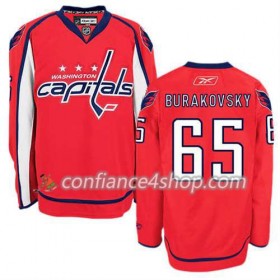 Reebok Maillot de Hockey Washington Capitals Andre Burakovsky #65 Domicile blanc - Homme