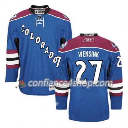 Reebok Maillot de Hockey Colorado Avalanche John Wensink #27 Third Bleu - Homme