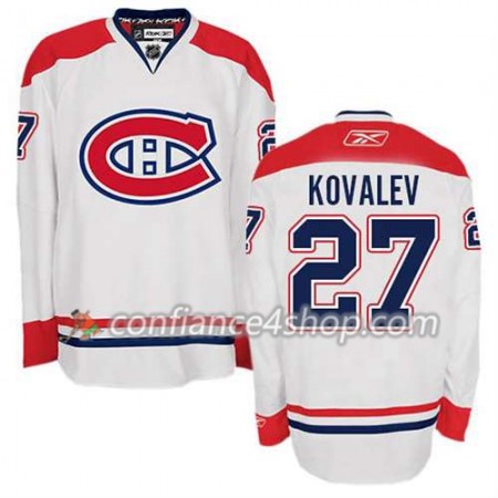 Reebok Maillot de Hockey Montreal Canadiens Alexei Kovalev #27 Extérieur blanc - Homme