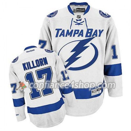 Reebok Maillot de Hockey Tampa Bay Lightning Alex Killorn #17 Extérieur blanc - Homme