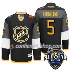 Maillot de Hockey 2016 All-Star Calgary Flames Mark Giordano #5 Noir - Homme