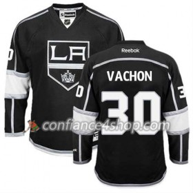 Reebok Maillot de Hockey Los Angeles Kings Rogie Vachon #30 Domicile Noir - Homme
