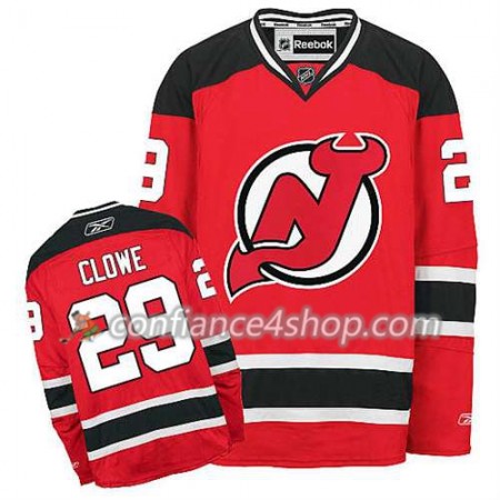 Reebok Maillot de Hockey New Jersey Devils Ryane Clowe #29 Domicile rouge - Homme