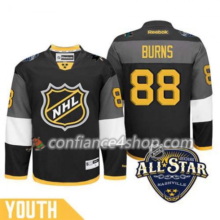 Maillot de Hockey 2016 All-Star San Jose Sharks Brent Burns #88 Noir - Enfant