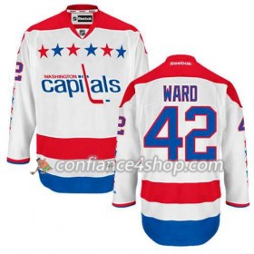 Reebok Maillot de Hockey Washington Capitals Joel Ward #42 Third blanc - Homme