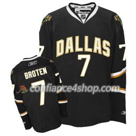Reebok Maillot de Hockey Dallas Stars Neal Broten #7 Premier Noir - Homme
