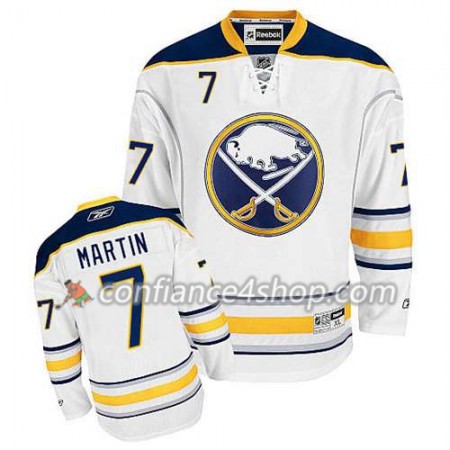 Reebok Maillot de Hockey Buffalo Sabres Rick Martin #7 Extérieur blanc - Homme
