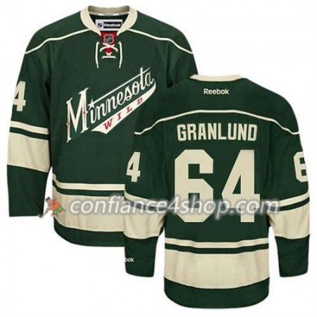 Reebok Maillot de Hockey Minnesota Wild Mikael Granlund #64 Third vert - Homme