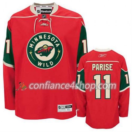 Reebok Maillot de Hockey Minnesota Wild Zach Parise #11 Domicile rouge - Homme Reebok Maillot de Hockey Minnesota Wild Zach Parise #11 Domicile rouge - Homme