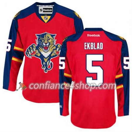 Reebok Maillot de Hockey Florida Panthers Aaron Ekblad #5 Domicile rouge - Homme