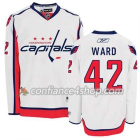 Reebok Maillot de Hockey Washington Capitals Joel Ward #42 Extérieur blanc - Homme