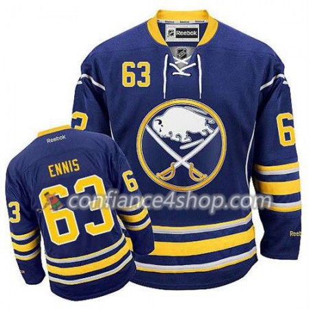 Reebok Maillot de Hockey Buffalo Sabres Tyler Ennis #63 Domicile Bleu marin - Homme