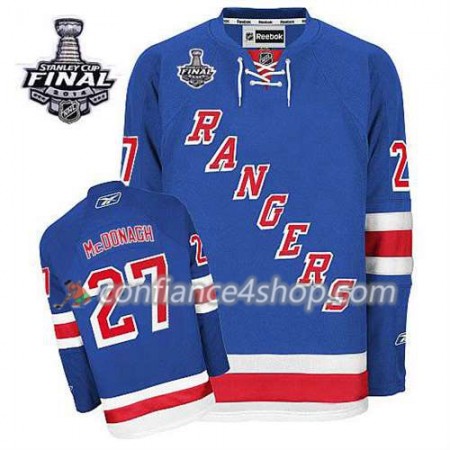 Maillot de Hockey New York Rangers Ryan McDonagh #27 Domicile Bleu royal 2014 Stanley Cup - Homme Maillot de Hockey New York Rangers Ryan McDonagh #27 Domicile Bleu royal 2014 Stanley Cup - Homme