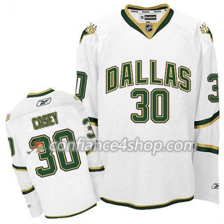 Reebok Maillot de Hockey Dallas Stars Jon Casey #30 Third blanc - Homme
