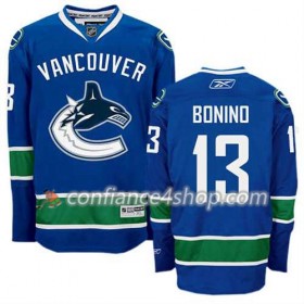 Reebok Maillot de Hockey Vancouver Canucks Nick Bonino #13 Domicile Bleu marin - Homme