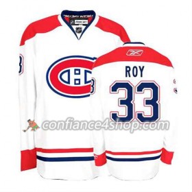 Reebok Maillot de Hockey Montreal Canadiens Patrick Roy #33 Extérieur blanc - Homme