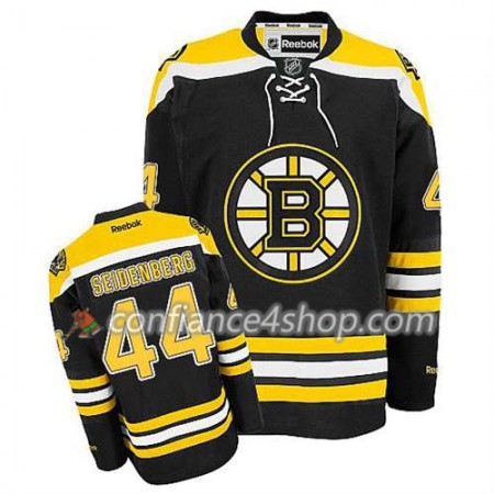 Reebok Maillot de Hockey Boston Bruins Dennis Seidenberg #44 Domicile Noir - Homme