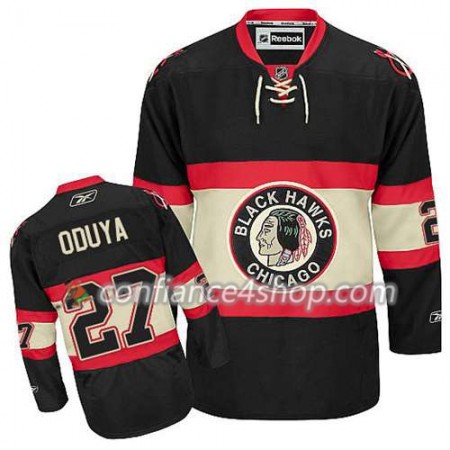 Maillot de Hockey Chicago Blackhawks Johnny Oduya 27 Premier Third Noir - Enfant