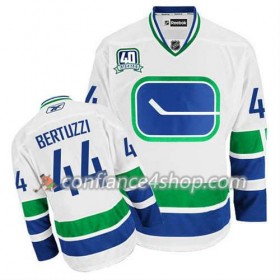 Reebok Maillot de Hockey Vancouver Canucks Todd Bertuzzi #44 Third 40TH blanc - Homme