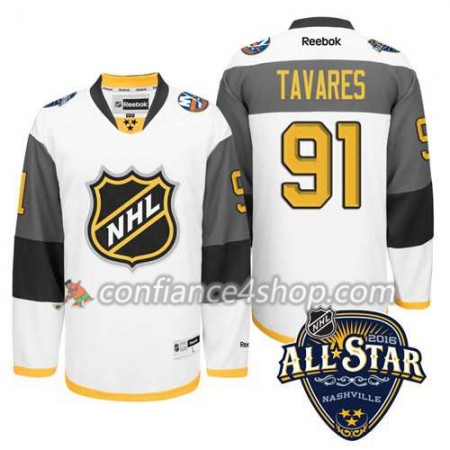 Maillot de Hockey 2016 All-Star New York Islanders John Tavares #91 Noir - Homme