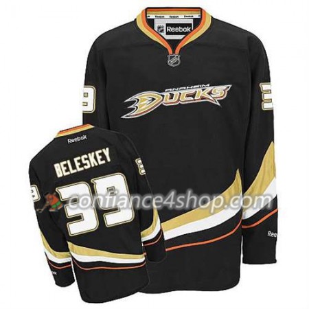 Reebok Maillot de Hockey Anaheim Ducks Matt Beleskey #39 Domicile Noir - Homme