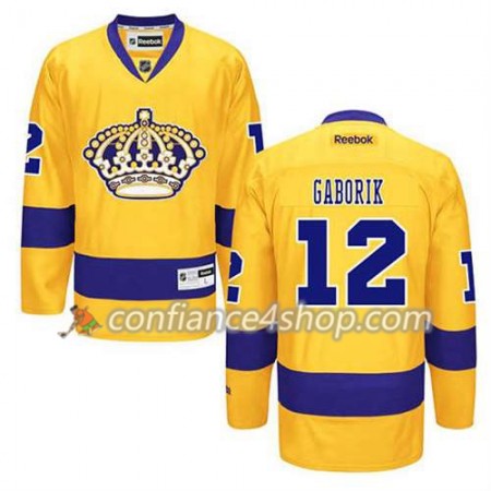 Reebok Maillot de Hockey Los Angeles Kings Marian Gaborik #12 Third Or - Homme