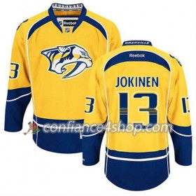 Reebok Maillot de Hockey Nashville Predators Olli Jokinen #13 Domicile Or - Homme