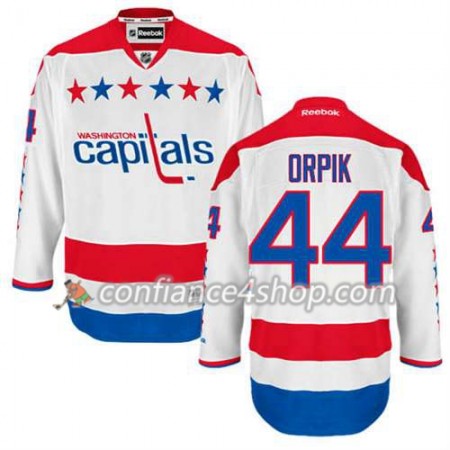Reebok Maillot de Hockey Washington Capitals Brooks Orpik #44 Third blanc - Homme