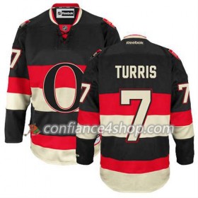 Reebok Maillot de Hockey Ottawa Senators Kyle Turris #7 Third Noir - Homme