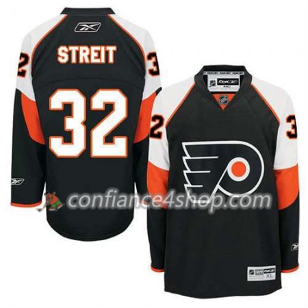 Reebok Maillot de Hockey Philadelphia Flyers Mark Streit #32 Third Noir - Homme