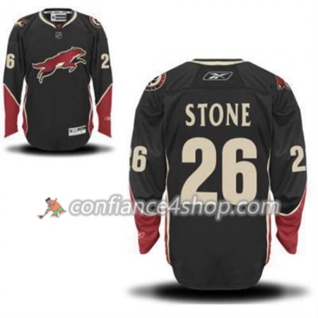 Reebok Maillot de Hockey Phoenix Coyotes Michael Stone 26 Noir Third - Homme