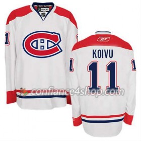 Reebok Maillot de Hockey Montreal Canadiens Saku Koivu #11 Extérieur blanc - Homme