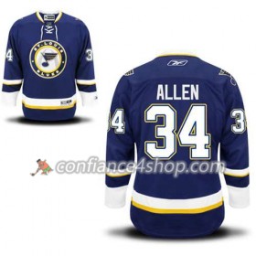 Reebok Maillot de Hockey St. Louis Blues Jake Allen Reebok Premier Alternate #34 - Homme