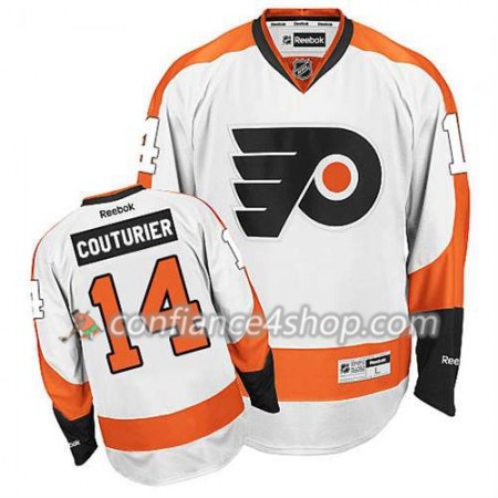 Reebok Maillot de Hockey Philadelphia Flyers Sean Couturier #14 Extérieur blanc - Homme