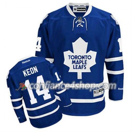 Reebok Maillot de Hockey Toronto Maple Leafs Dave Keon #14 Domicile Bleu royal - Homme