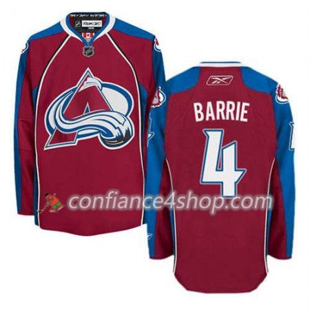 Reebok Maillot de Hockey Colorado Avalanche Tyson Barrie #4 Domicile rouge - Homme