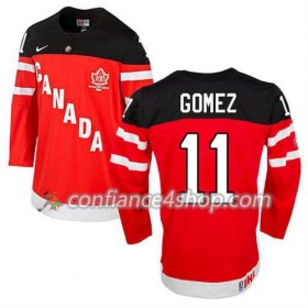 Maillot de Hockey Premier Olympic-Canada Team Scott Gomez #11 100th Anniversary rouge - Enfant