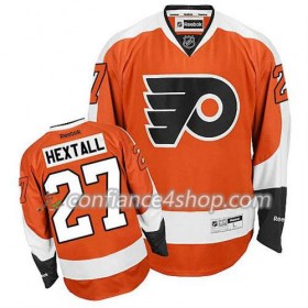 Reebok Maillot de Hockey Philadelphia Flyers Ron Hextall #27 Domicile Orange - Homme