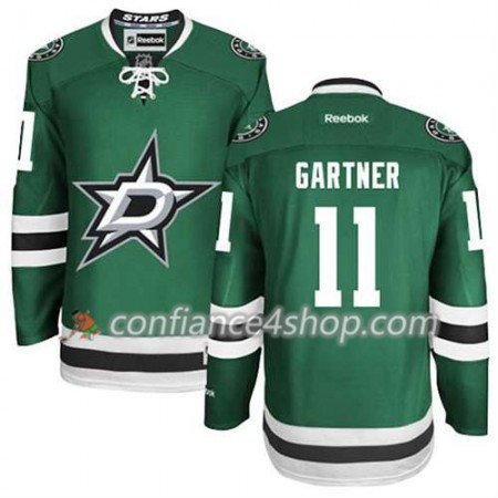 Reebok Maillot de Hockey Dallas Stars Mike Gartner #11 Domicile vert - Homme