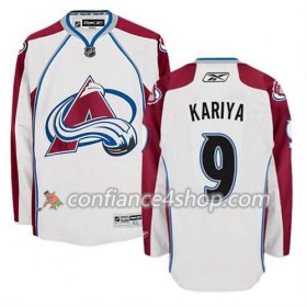 Reebok Maillot de Hockey Colorado Avalanche Paul Kariya #9 Extérieur blanc - Homme