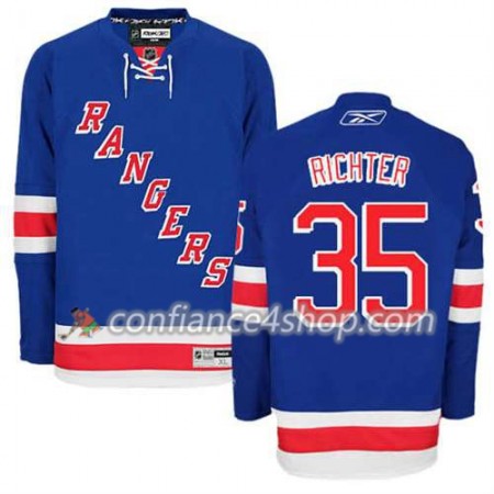Reebok Maillot de Hockey New York Rangers Mike Richter #35 Domicile Bleu royal - Homme Reebok Maillot de Hockey New York Rangers Mike Richter #35 Domicile Bleu royal - Homme