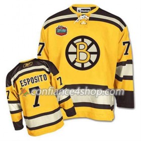 Reebok Maillot de Hockey Boston Bruins Phil Esposito #7 Winter Classic Or - Homme