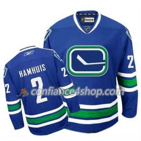 Reebok Maillot de Hockey Vancouver Canucks Dan Hamhuis #2 Third Bleu royal - Homme