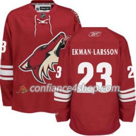Reebok Maillot de Hockey Phoenix Coyotes Oliver Ekman-Larsson 23 Rouge Domicile - Homme